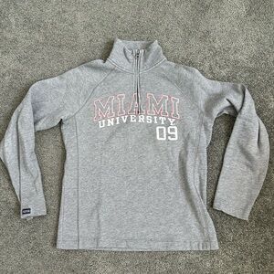 Gray Miami University Women's Sweater